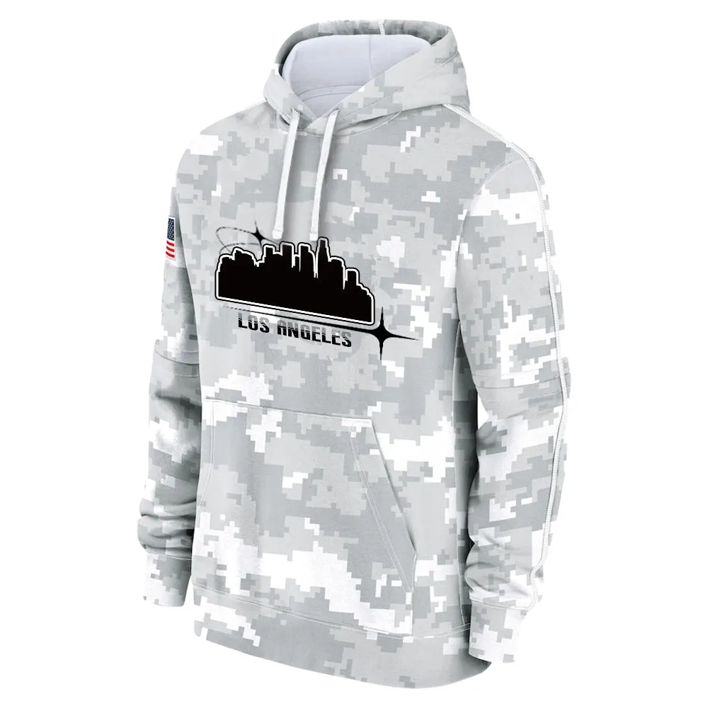 #29 Dickerson Salute to Players Hoodie Los Angles Rams Fashion Fan Hoodies Fall Fleece Tops American Football Fan Gifts