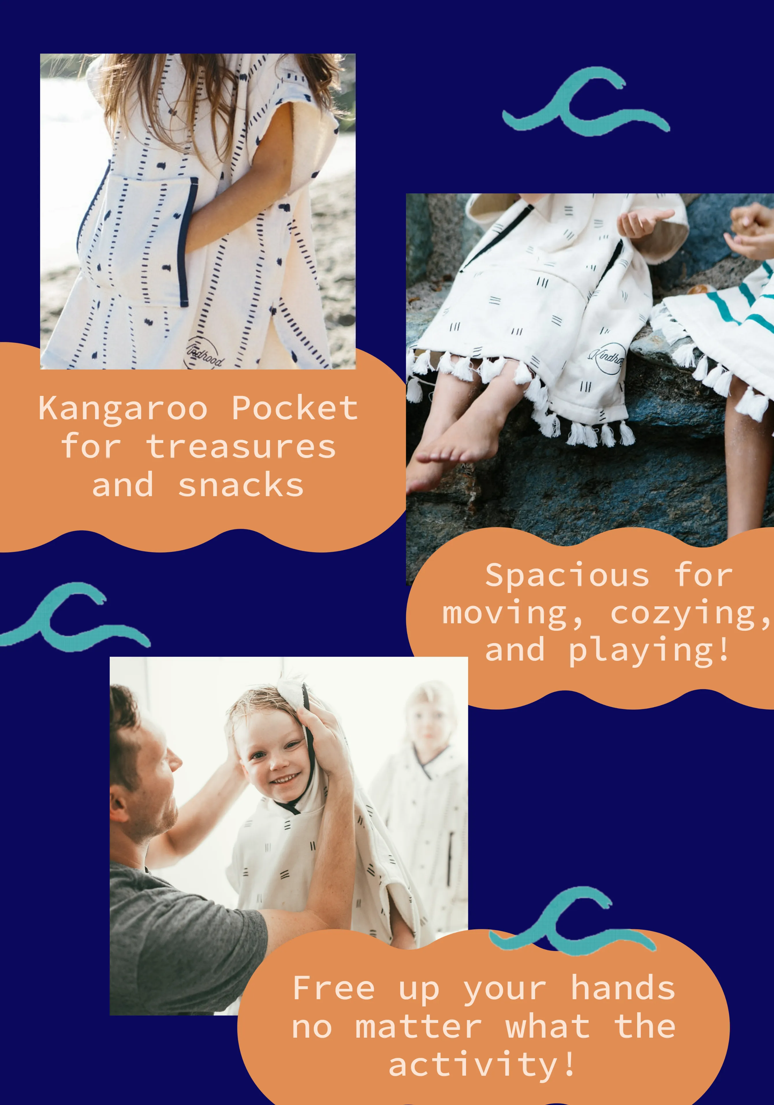 Arches Kindhood Hooded Poncho Towel