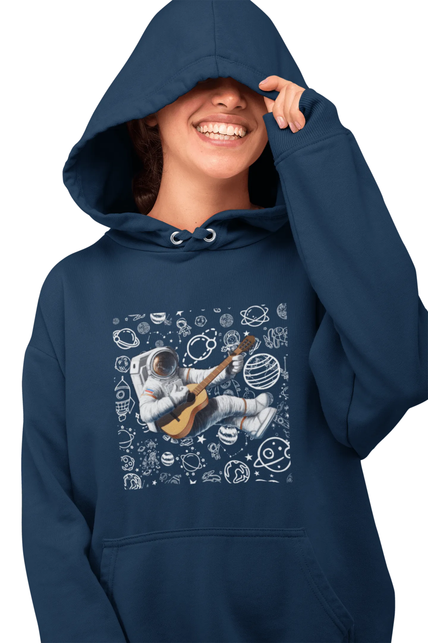 Astronaut Music Hoodie for Space Lovers 35