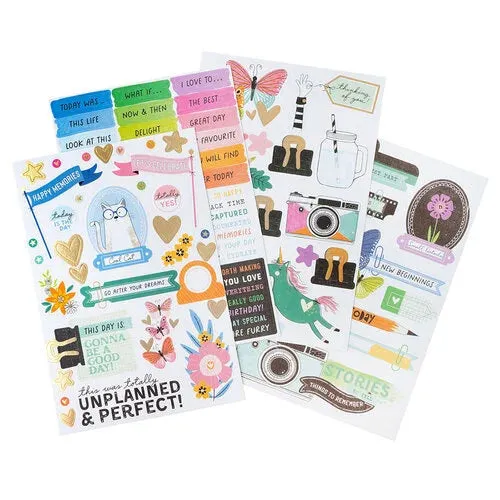 Bold Bright Collection - Sticker Book - Holographic Foil