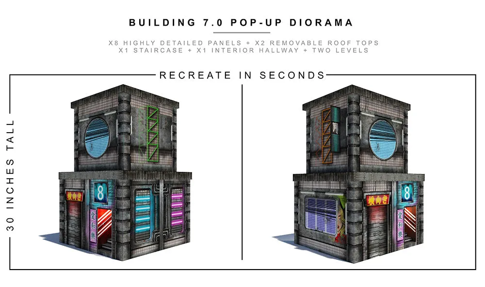 Building 7.0 Pop-Up Diorama 1/12
