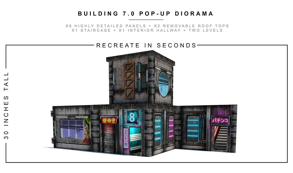 Building 7.0 Pop-Up Diorama 1/12
