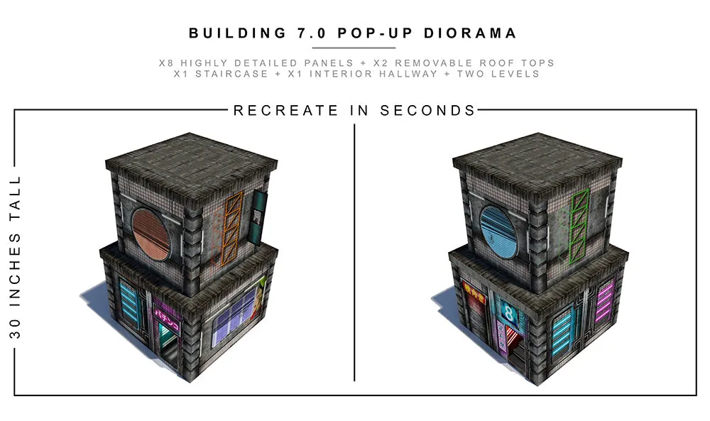 Building 7.0 Pop-Up Diorama 1/12