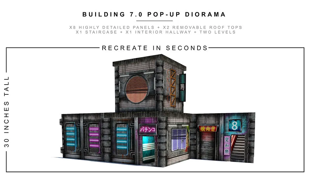 Building 7.0 Pop-Up Diorama 1/12