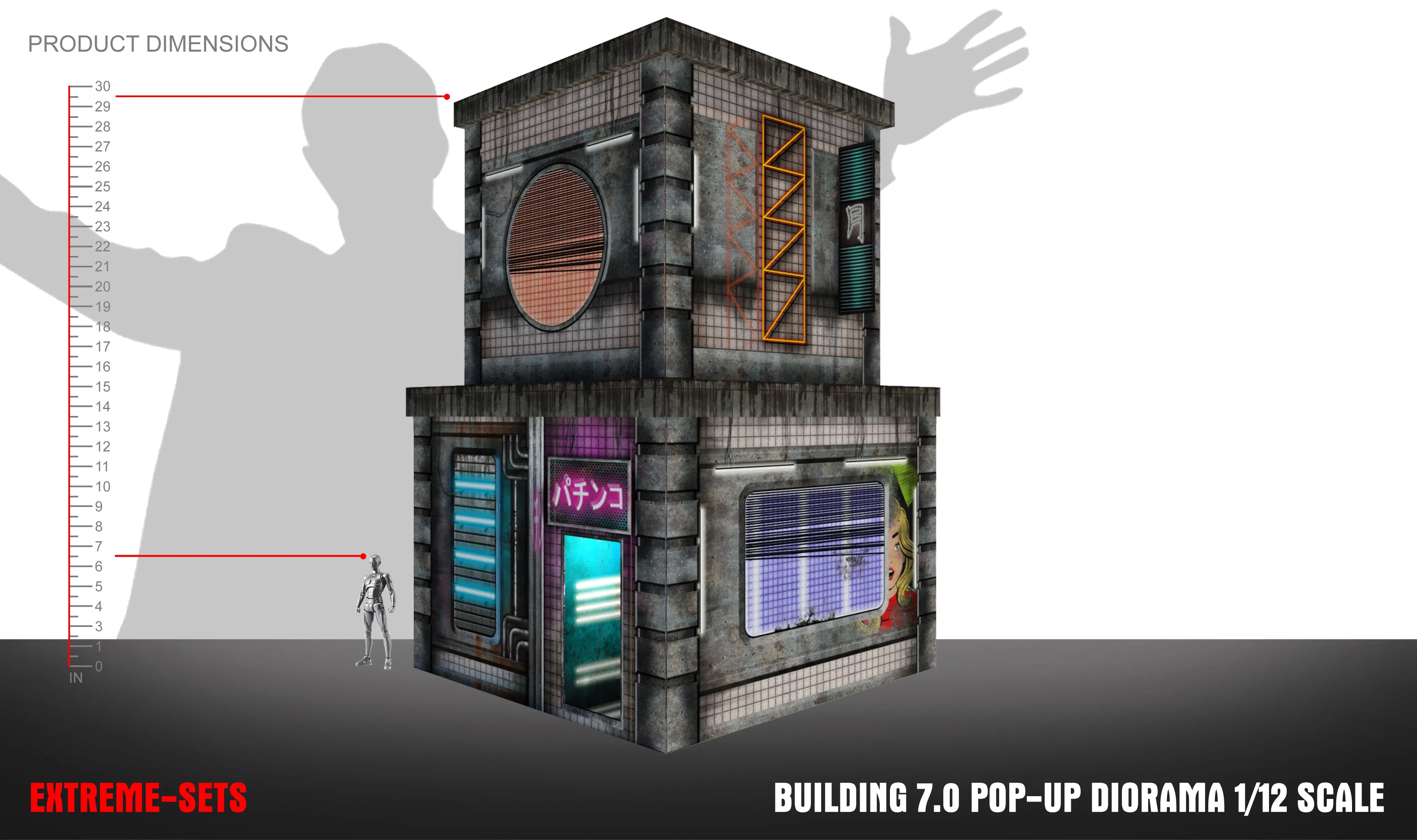 Building 7.0 Pop-Up Diorama 1/12