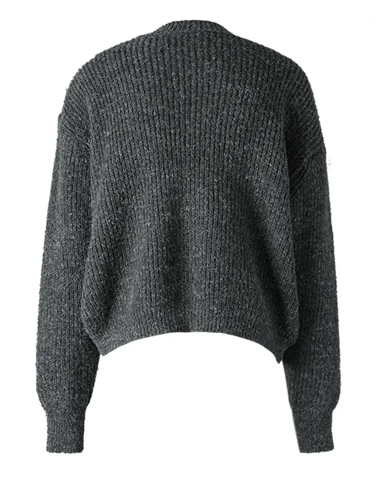 Denim & Knit Hybrid Cardigan-Jacket