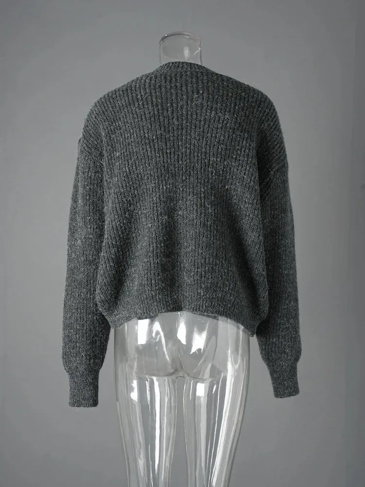 Denim & Knit Hybrid Cardigan-Jacket
