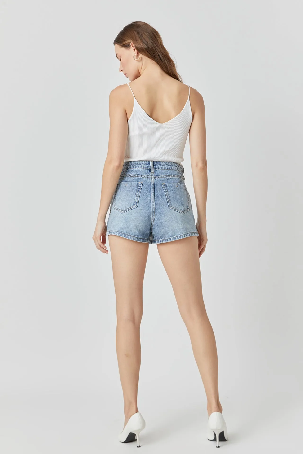 Denim Skort