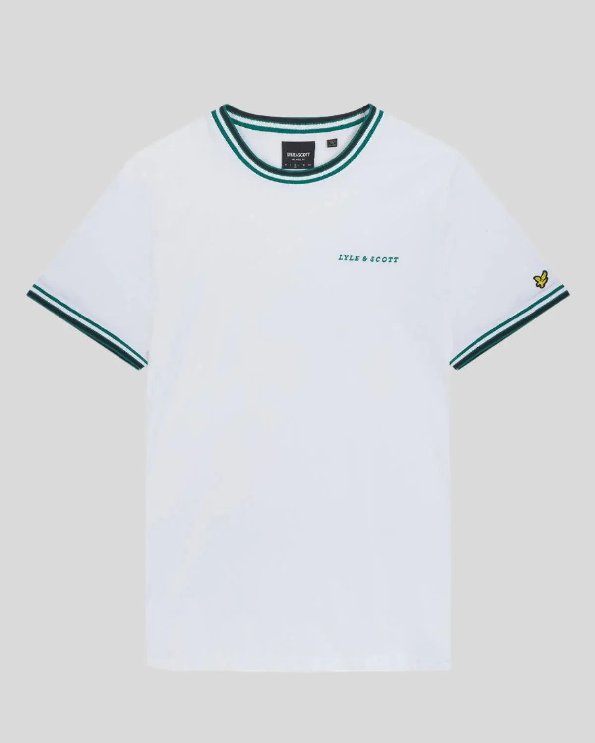 Embroidered Tipped T-Shirt