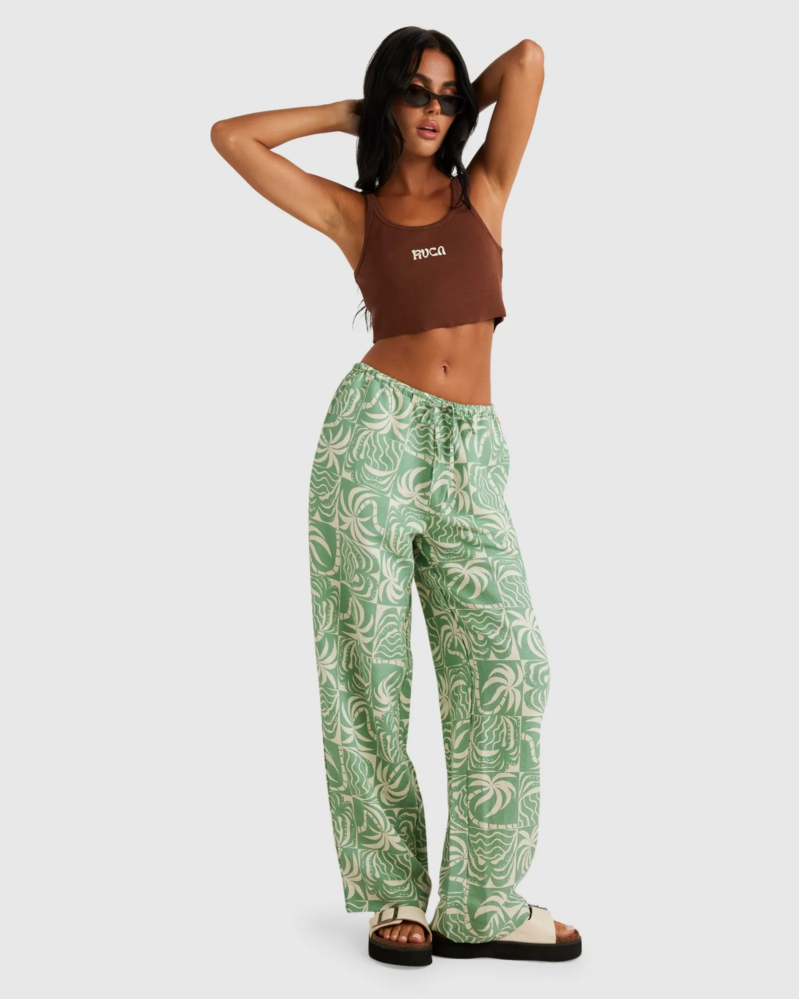 Exotica Holiday Pant - Granite Green