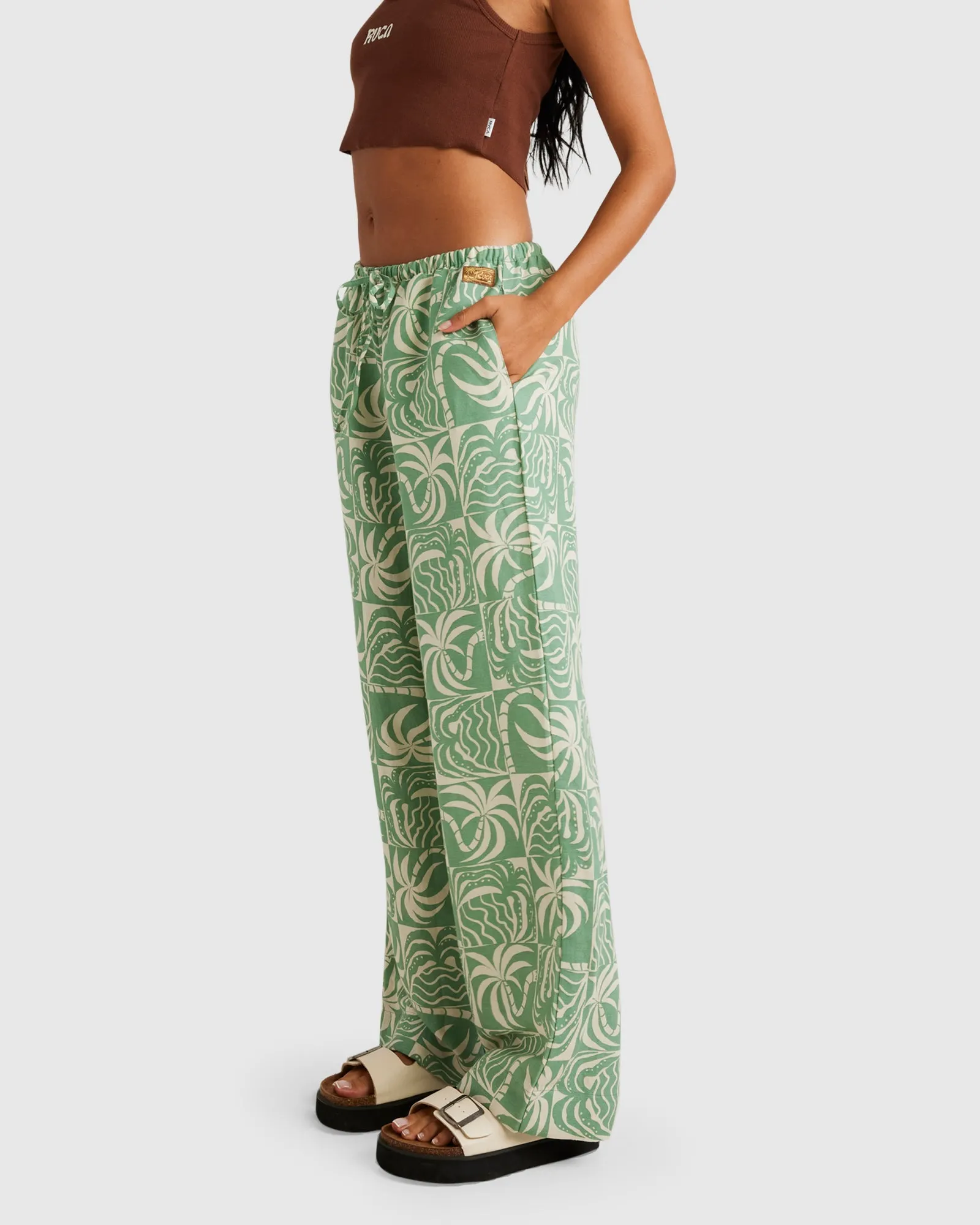 Exotica Holiday Pant - Granite Green