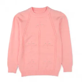 Girls top jersey peach