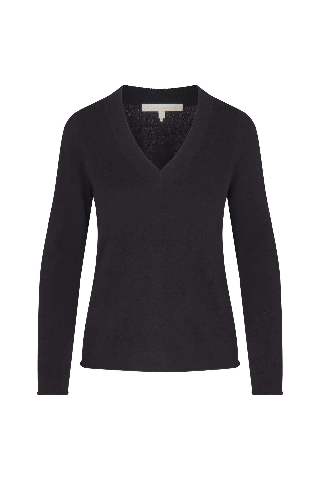 HANNAH CASHMERE V-NECK SWEATER