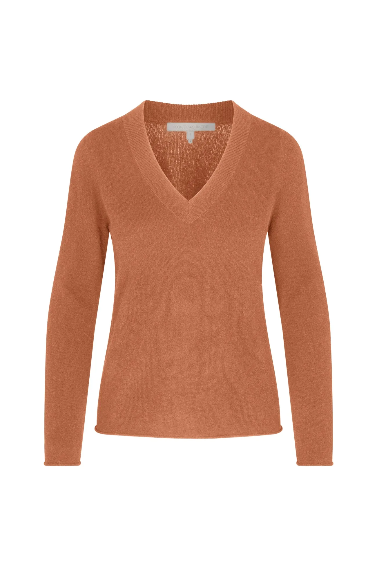 HANNAH CASHMERE V-NECK SWEATER