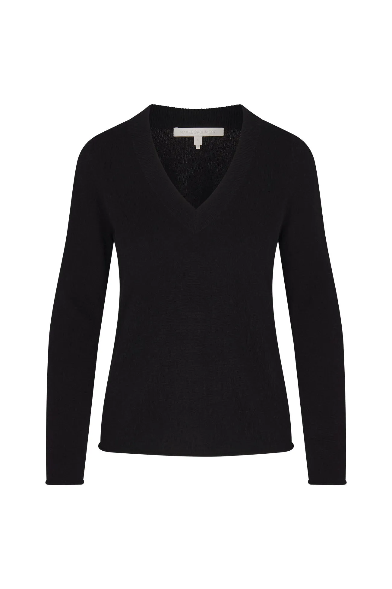 HANNAH CASHMERE V-NECK SWEATER