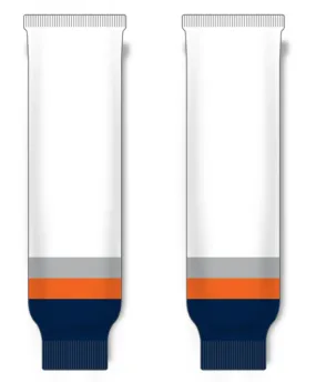 Modelline 2010s Kamloops Blazers White Knit Ice Hockey Socks