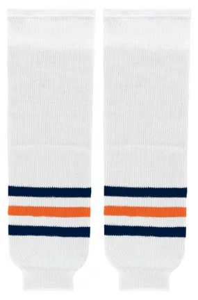 Modelline Kamloops Blazers White Knit Ice Hockey Socks