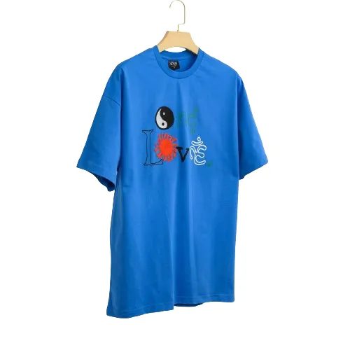 One Love Graphic Oversized T-shirts
