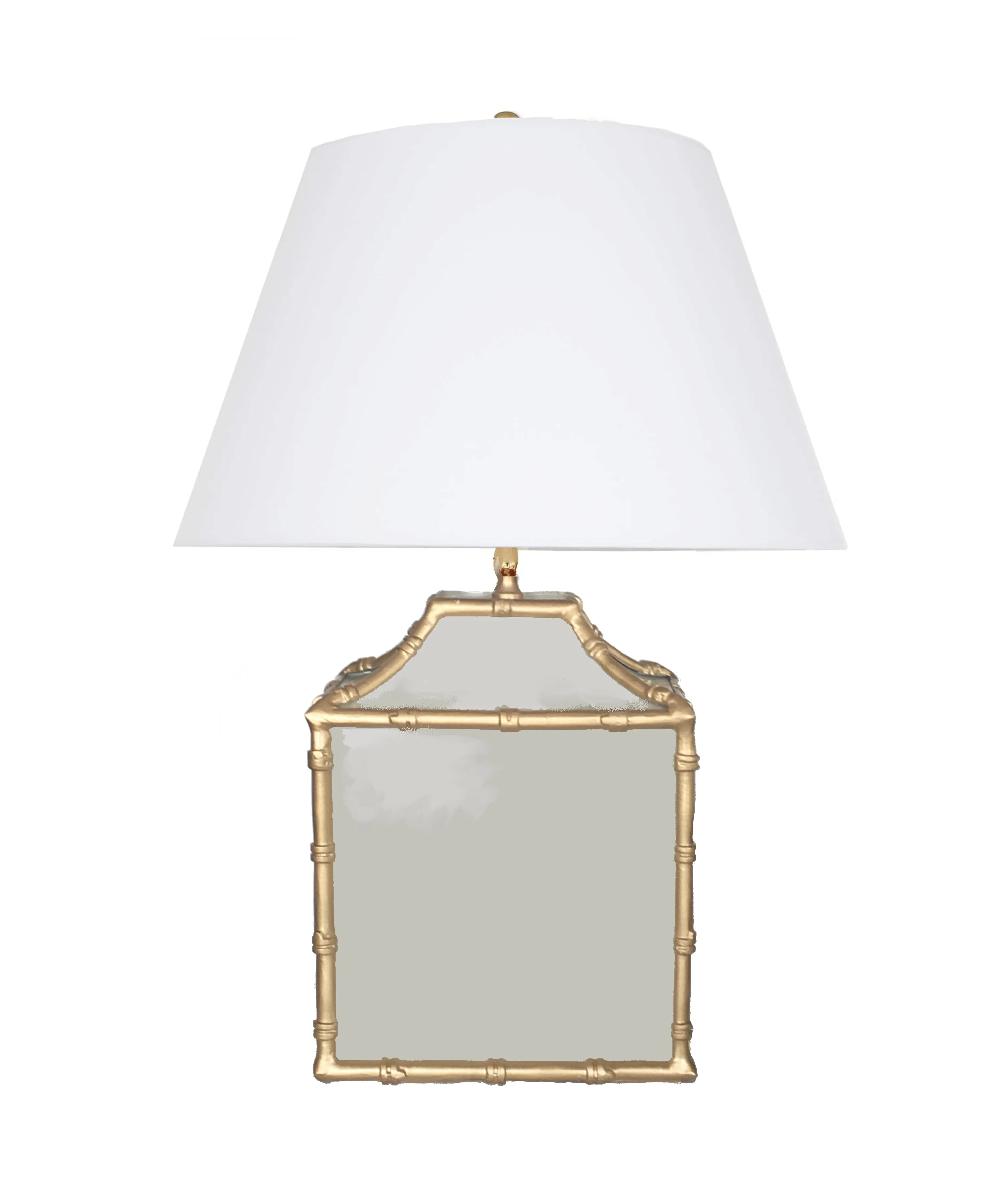 Pagoda in Grey Lamp