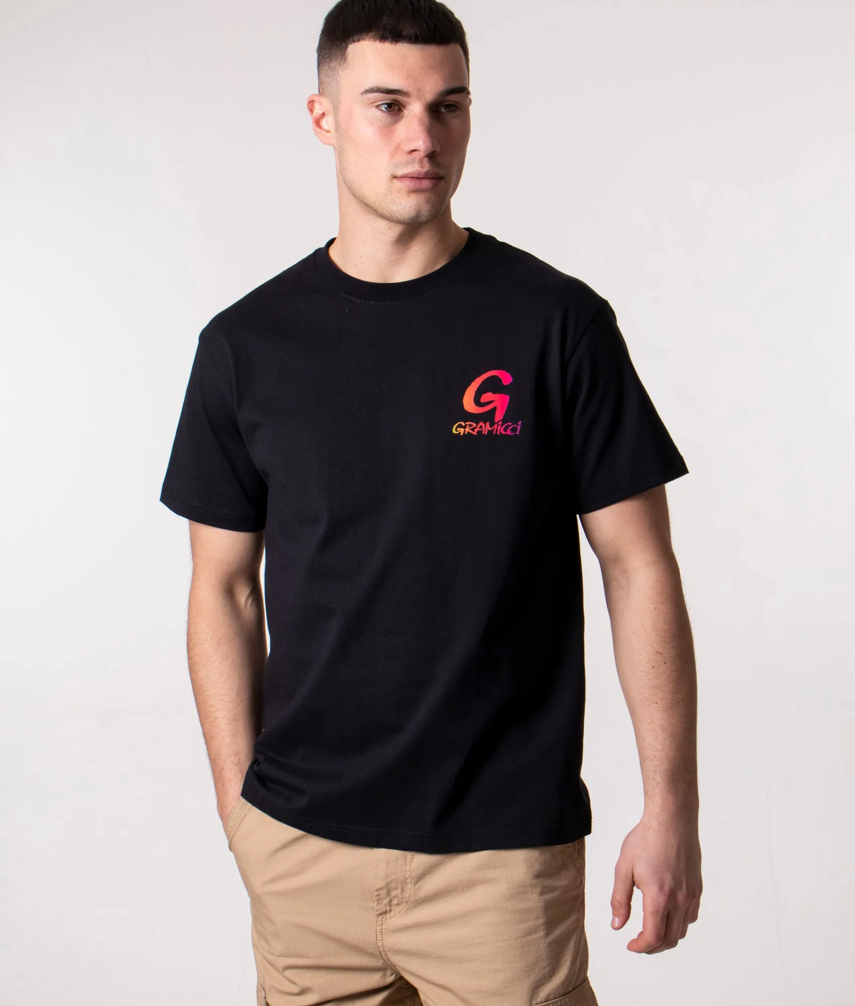 Relaxed Fit Stacked Logo T-Shirt