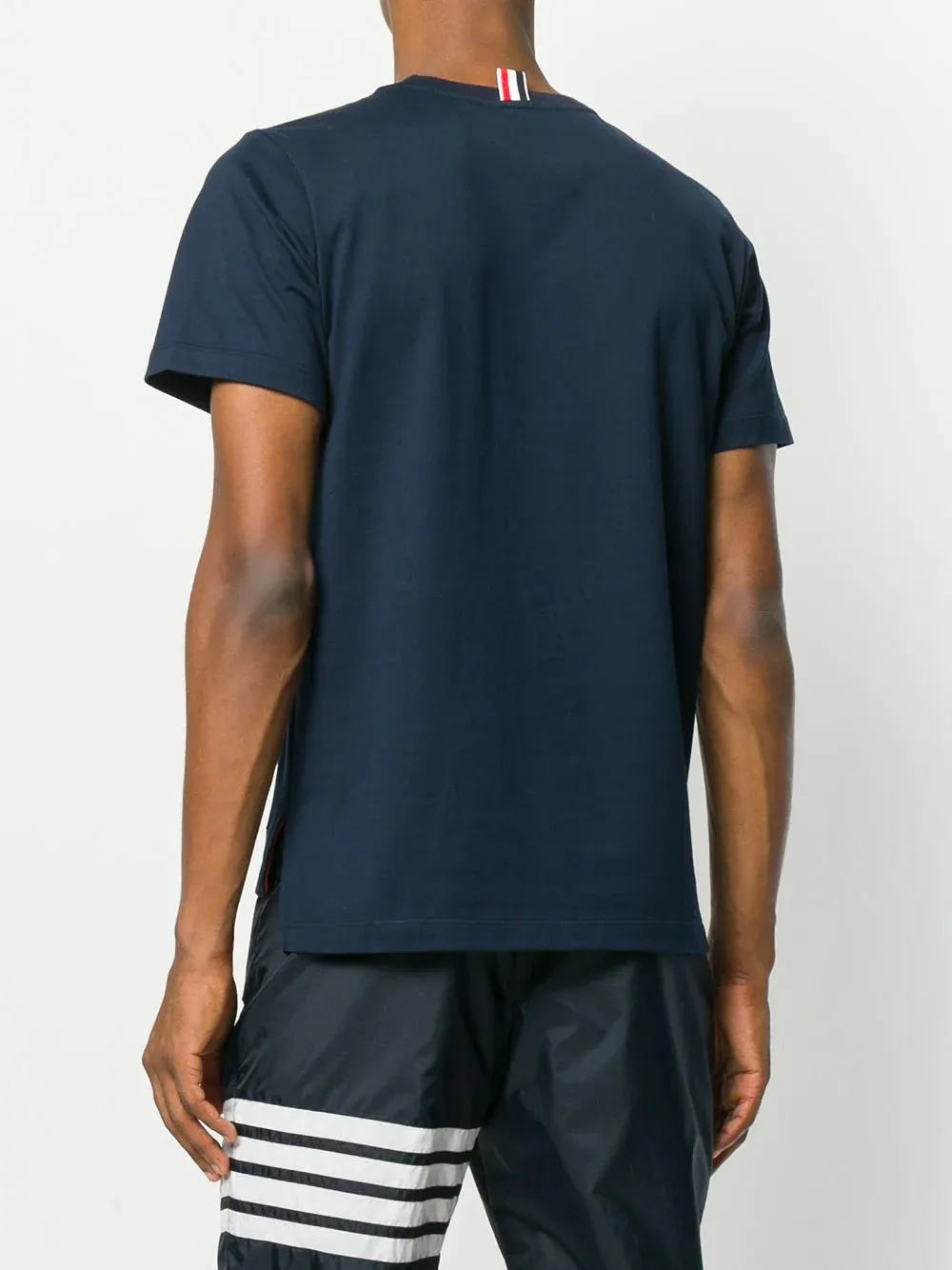 Relaxed Fit Tee With Side Slit