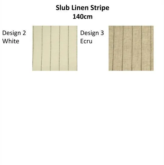 Slub Linen Stripe